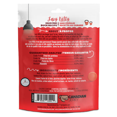 Lazy Kitty Air-Dried Grain-Free Cat Treats – Duck Recipe 3oz / 85gm